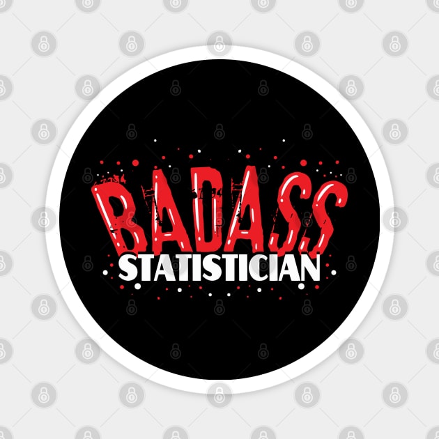 Badass Statistician Magnet by maxdax